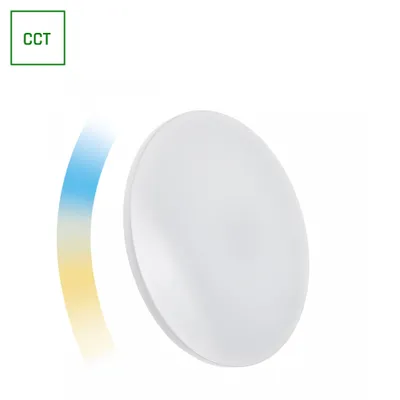 Produktbild von Spectrum Smart LED Wand- & Deckenleuchte weiß Ø48cm 36W Warmweiß bis Tageslichtweiß 2700K - 6500K Tuya Wi-Fi dimmbar