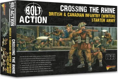 Produktbild von Bolt Action 'Crossing the Rhine' - British & Canadian Infantry (Winter) Starter Army