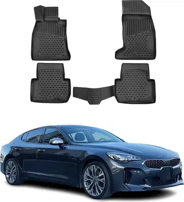 Zdjęcie produktu dla 2017-2021 Kia Stinger dywaniki podłogowe TPE czarne 4 szt