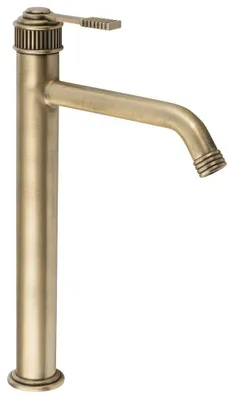 Imagen del producto de Grifo de lavabo Sapho VERSI, de altura elevada, con caño de latón alargado, color bronce