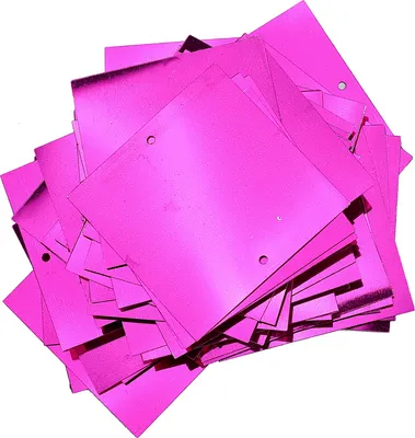 Zdjęcie produktu dla 50G PVC Square Pailletten Marine Wedding Decoration Kleidung Accessoires 50x50 mm (Rose Rot)