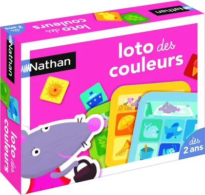 Produktbild von Nathan Loto des couleurs, 2 Jahr(e), Karton