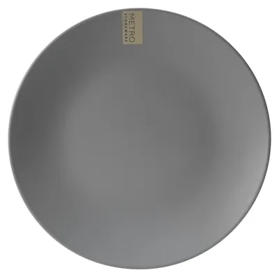 Produktbild von Flacher Teller Metro ø 26,5cm, grau
