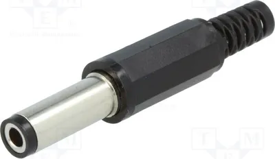 Immagine prodotto di 1 connettore femmina 5,5/2,5 mm per alimentazione CC, modello XNES/J 250, colore nero