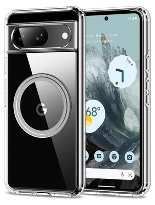 Produktbild von Für Google Pixel 9 Pro XL MagSafe Frosted TPU Schutz Handy Hülle Transparent