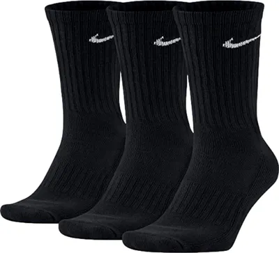 Produktbild von Nike 3Ppk Pack Value Crew Black/White Xl