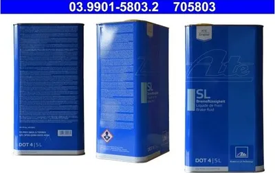 Produktbild von ATE Bremsflüssigkeit SL DOT4 5 Liter Kanne Reifen