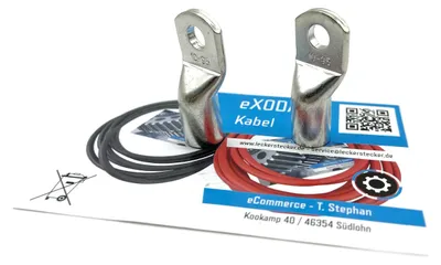 Produktbild von eXODA Kabelschuh 95mm² M10 2x für Batteriekabel
