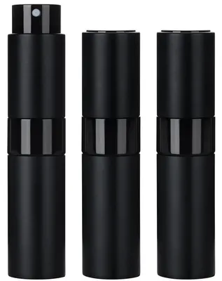 Immagine prodotto di Set di 3 flaconi spray per profumi, capacità 8 ml, colore nero