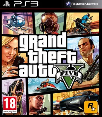 Zdjęcie produktu dla Take-Two Interactive Grand Theft Auto V, PS3, PlayStation 3, Tryb multiplayer, od 17 lat