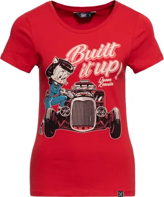 Produktbild von Queen Kerosin T-Shirt - Built It Up Rot L