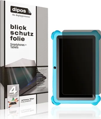 Produktbild von Blickschutzfolie für zcobro KIDS710 7 Zoll matt Schutzfolie Folie Display Schutz dipos