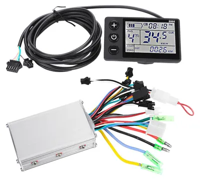 Produktbild von 36V-48V Wasserdichte LCD-Anzeigetafel Elektrofahrrad Scooter Controller Kit (2#36V-48V)