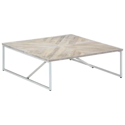 Productafbeelding van Salontafel 110x110x36 cm massief mangohout