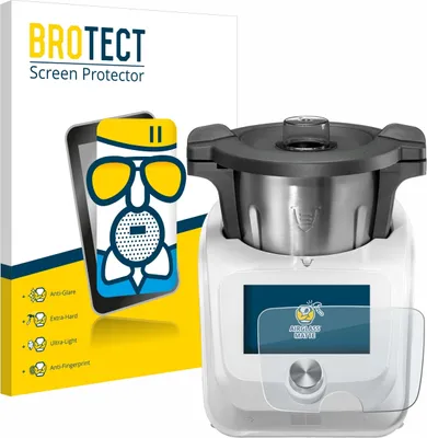 Produktbild von BROTECT Entspiegelungs Schutzglas für SilverCrest Monsieur Cuisine Connect Schutzfolie Panzer Folie Glas Display Schutz matt