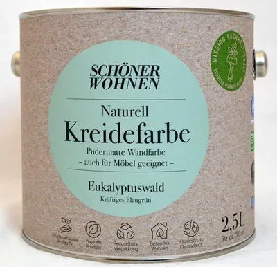 Produktbild von Naturell Kreidefarbe Eukalyptuswald 2,5 l