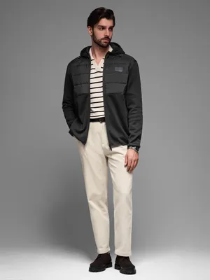 Produktbild von Ombre Clothing Übergangsjacke für Männer Atalia schwarz S
