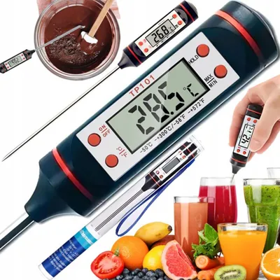Obrázok produktu pre Elektronický kuchynský teplomer so sondou na mäso, koláče a grilované potraviny
