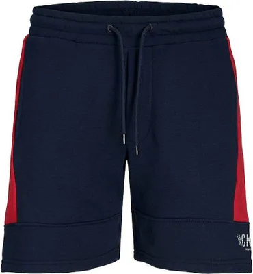 Image de Short de sport hommes JPSTDAN BLOKING Jack & Jones 12228098 Rouge - M