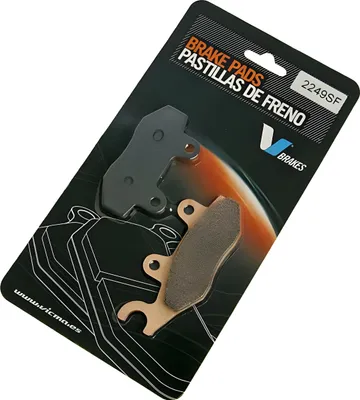 Image de Plaquettes de frein Vicma V-brakes, modèle Sinter 2249SF, pour Aprilia SX 50 et Kymco Agility 50