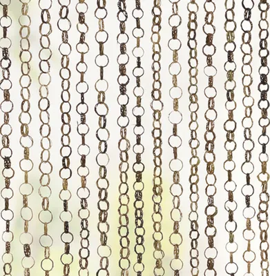 Produktbild von Türvorhang "Ring in Ring" , Maße GH 180 cm, Breite 90 cm