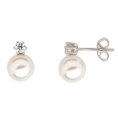 Produktbild von Xenox XS5261 Ohrringe Ohrstecker Damen Pearl Dreams Silber Weiss Ø 8 mm