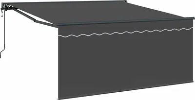 Immagine prodotto di Tenda Retrattile Antracite 350 x 250 cm Poliestere e Alluminio