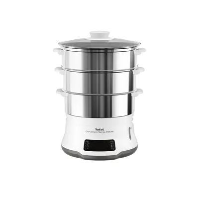 Produktbild von Tefal Convenient Series Deluxe Dampfgarer Weiß VC502D10