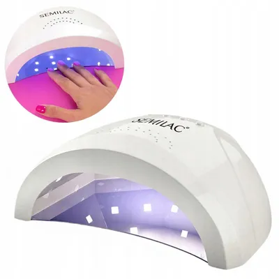 Obrázok produktu pre Semilac UV LED lampa na nechty, 24 W/48, dvojitá LED, senzor pohybu, dlhý kábel