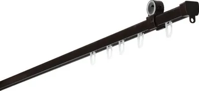 Produktbild von Gardinia Laufschiene Serie U bronze 290 cm