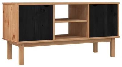 Immagine prodotto di Supporto TV OTTA 113,5 x 43 x 57 cm Nero Legno Massello di Pino