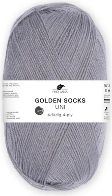Produktbild von Pro Lana Sockenwolle uni 4-fädig 100 g/420 m 75% Schurwolle/25% Polyamid 434 mausgrau