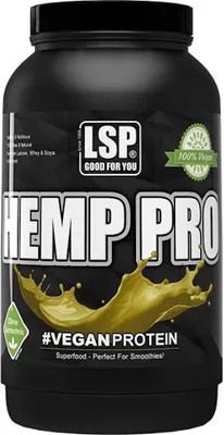 Produktbild von LSP  Hanf Protein (1000g) - Schoko, Pulver