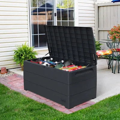 Produktbild von Duramax Durabox Kunststoff Garten Aufbewahrungsbox Kissenbox 416 l, 130 x 70 x 63 cm