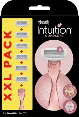 Produktbild von Sword Intuition Komplettrasierer + Ersatzklingen 5tlg.