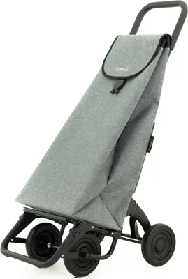 Produktbild von Garmol Einkaufswagen G5 Jasp - 4 Räder, Stilvoller Einkaufstrolley mit 55L Kapazität