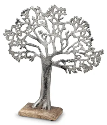 Produktbild von Formano Lebens-Baum 34 aus Alu auf Mango Holz