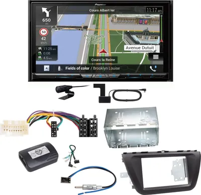 Produktbild von Pioneer AVIC-Z930DAB Navigation Bluetooth USB Einbauset für Suzuki SX4 S-Cross