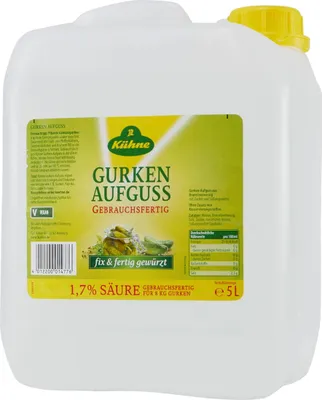 Produktbild von Kühne Gurkenaufguß (5L Kanister)