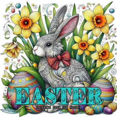 Produktbild von Easter Coloring Book for Adults