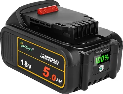 Zdjęcie produktu dla Akumulatory do elektronarzędzi, kompatybilność 18V/20V, wysoka pojemność, 1 szt. 5Ah