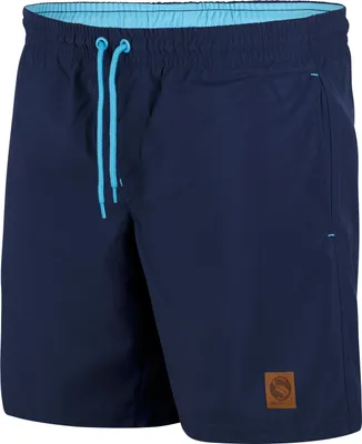 Produktbild von Stark Soul®  Badeshorts COOL WAVES, Herren, Boardshorts mit Mesh-Innenfutter, Kordelzug, Taschen, Farbe: Marine, Gr: XS