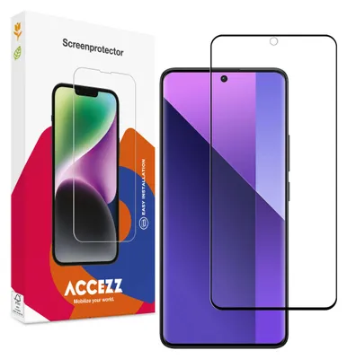 Immagine prodotto di Xiaomi Redmi Note 13 Pro Plus Pellicola protettiva: Accezz Gehard Glass Full Cover - Trasparente