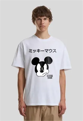 Obrázek produktu pro Pánské tričko Mr. Tee Mickey Japanese Loose Tee white XS white - S