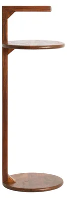 Produktbild von Light & Living - Beistelltisch Delmino - Braun - Ø26x77cm