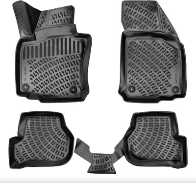 Produktbild von Rizline Gummimatten kompatibel mit VW Scirocco III Typ 13 2008 - 2017 Autofußmatten