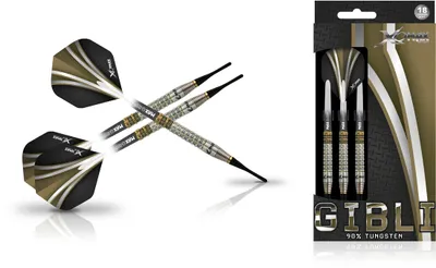 Produktbild von XQ MAX Gibli 90% Tungsten Dartset Softip