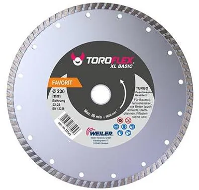 Produktbild von ToroFlex Diamant-Trennscheibe BETON Universal 33545