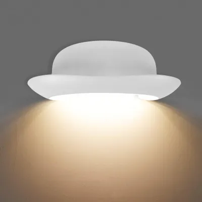 LED-Wandleuchte 12 W IP65 wasserdicht Aluminium 3000 K weiß 24x10x9 cm