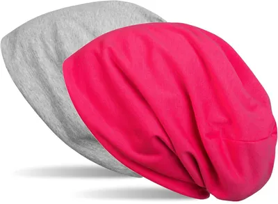 Produktbild von styleBREAKER Beanie Wendemütze in Unifarben, Slouch Mütze, leicht und weich, Longbeanie, Uni 04024115
